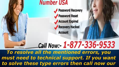 Yahoo Email Password Support Number USA 1-877-336-9533