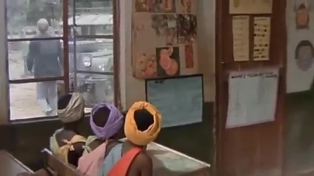 Mr. Stein brings the shoes (The Gods must be crazy)