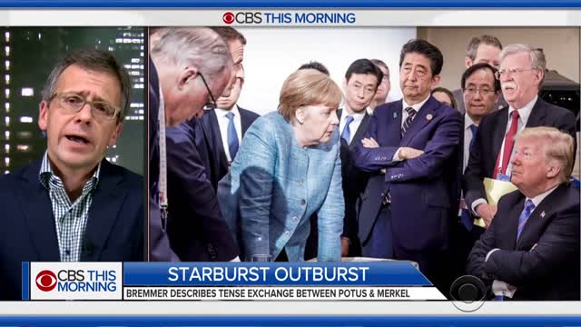 8/27/20 President Trump Hugs The American Flag Vs Merkel