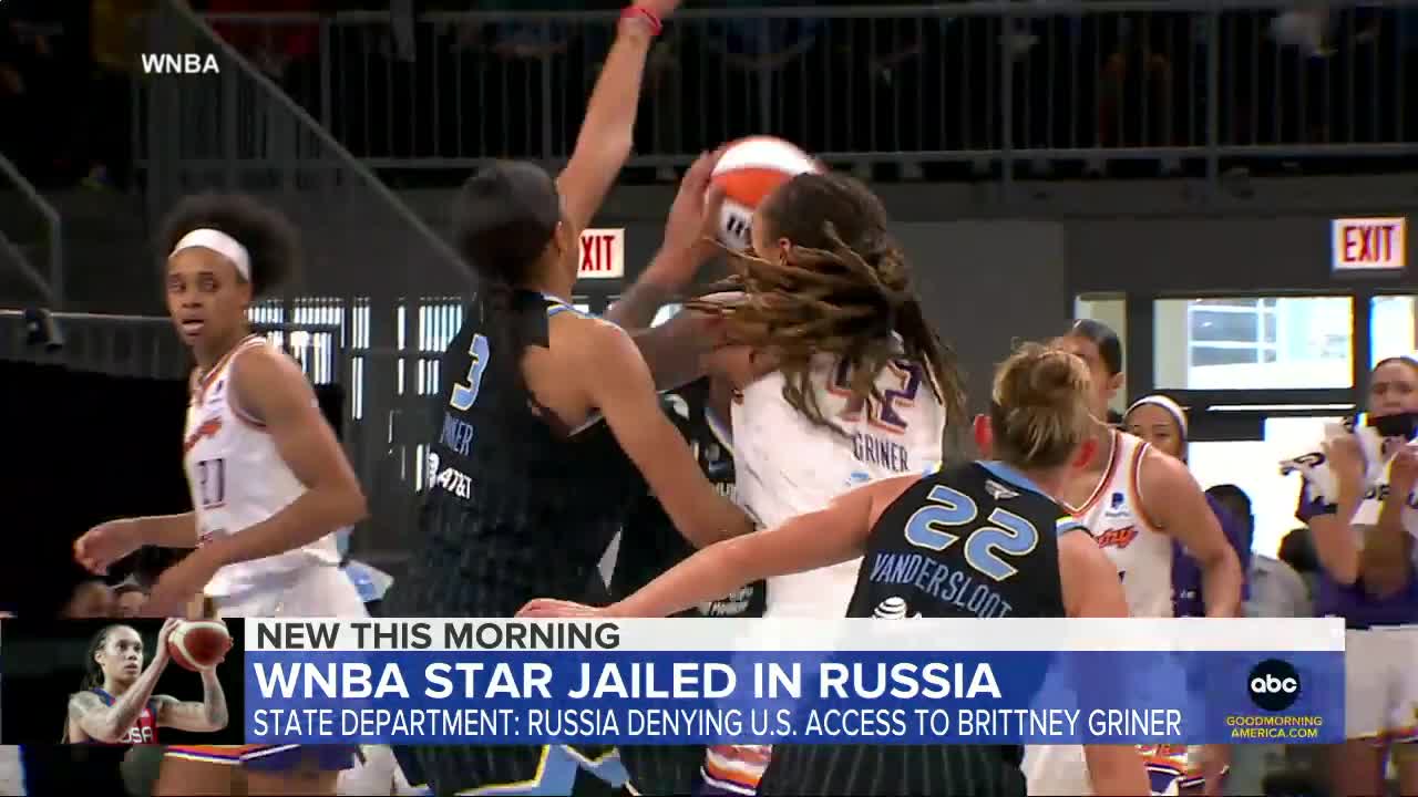 WNBA star Brittney Griner still jailed in Russia