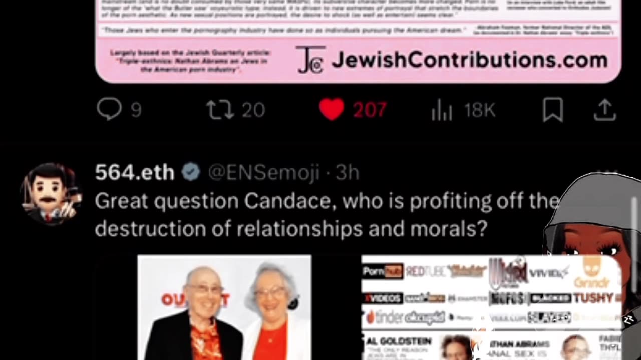 Jews produce porn as an intentional weapon of mass destruction