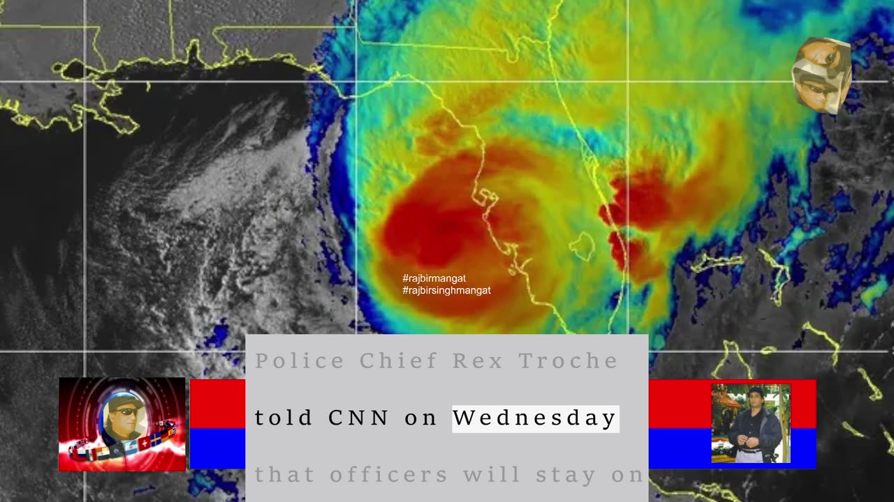 Hurricane Milton nears landfall in Florida, battering coast with 120-mph winds and storm surges