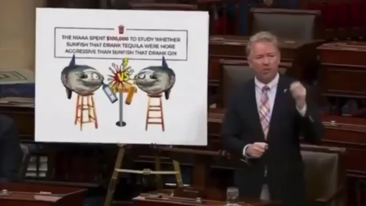 Sen. Rand Paul reveals the absurd government waste of taxpayer dollars