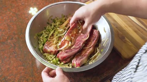 Korean Short Ribs featuring Oklahoma Beef 😋