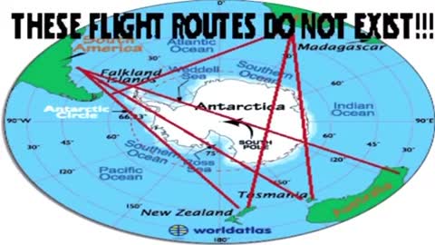 How do Flights Like Sydney - Santiago Work on Flat Earth