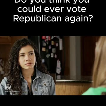 Do you think you could ever vote Republican again?