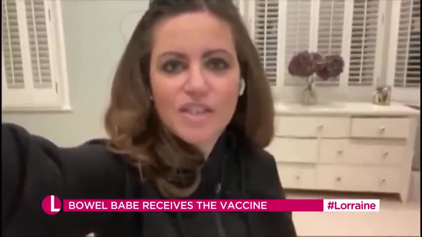 Deborah James of the BBC - Here she was on air getting her vax - Now She’s Dead