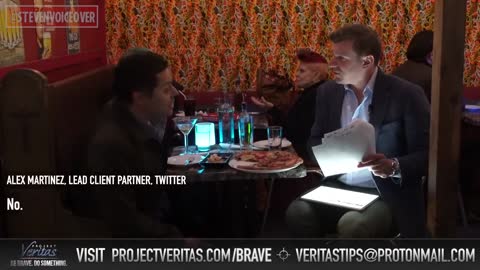 Twitter Exec Runs From Project Veritas...