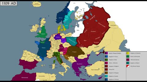 Europa, Veränderung der Grenzen