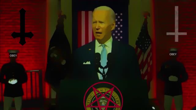 The Version of Biden's Demonic Speech CNN Won't Show