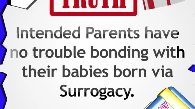 Surrogacy Myth Crusher #7 "The Parents will have trouble bonding with a baby. . ."