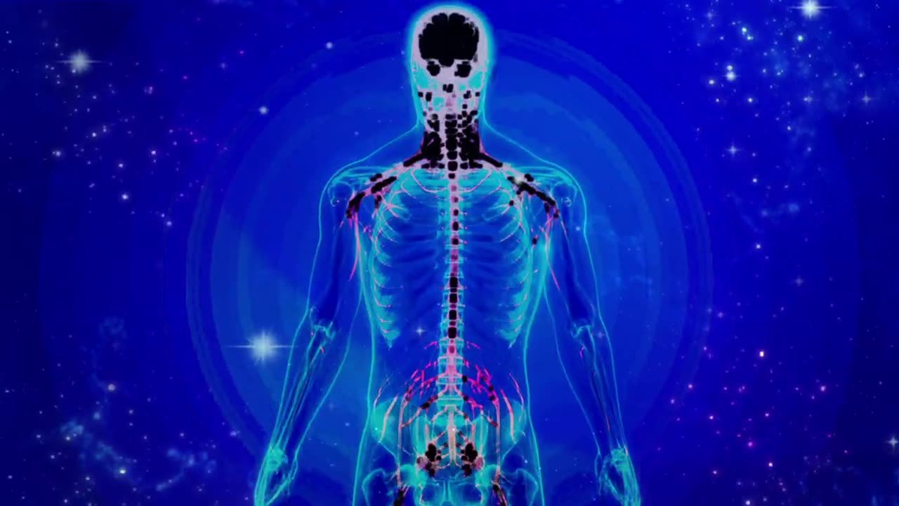 Visible Nerves Energized by Calming Meditation Music