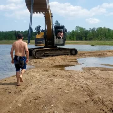 Who needs a waterpark? When you've got this!