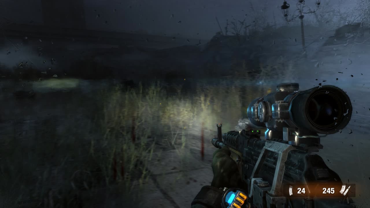 Metro Last Light - Swamp Boss Fight Near Church