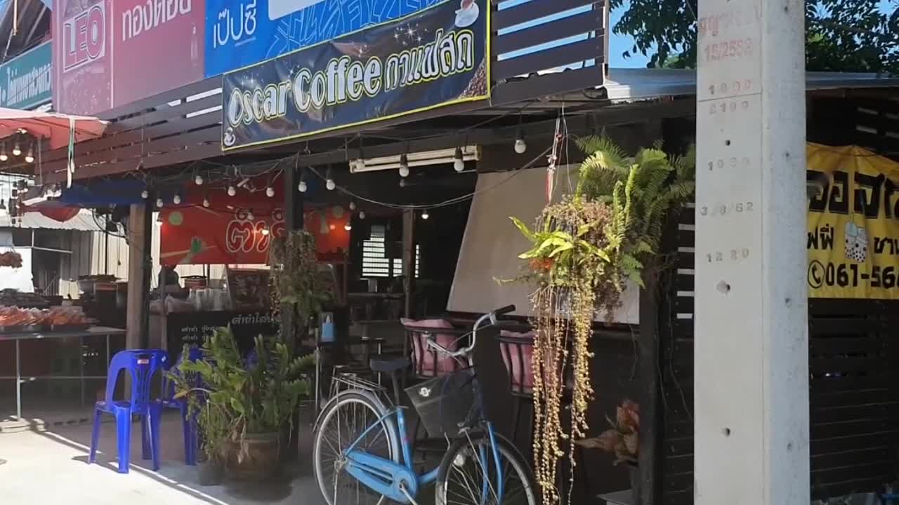 OSCAR Coffee on the outskirts of UDORN THANEE Esarn Thailand #isaan #coffeechilltv