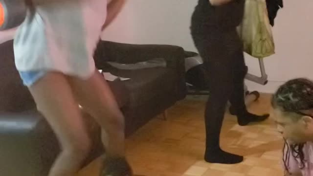 Dance battle of the teens