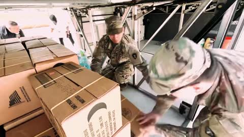 Texas is doing its Migrant drop offs by the book. PPE, food, water.