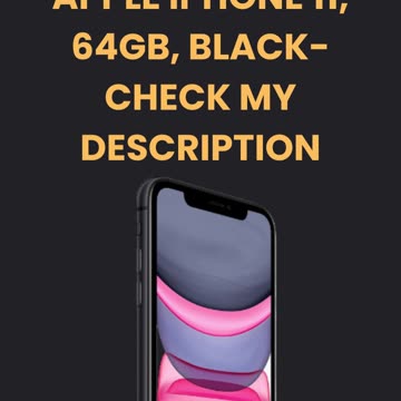 best Apple iPhone 11, 64GB, Black | Amazon Review
