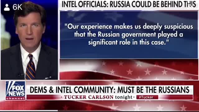 Tucker exposes as Democrat senator Lies!!