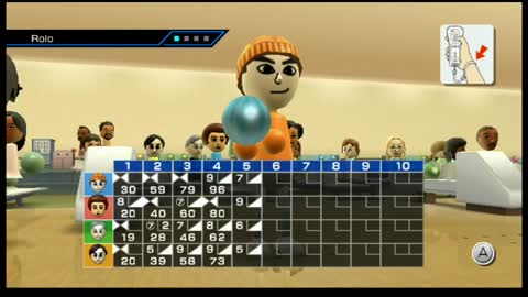 Wii Sports Bowling Game11 Part1