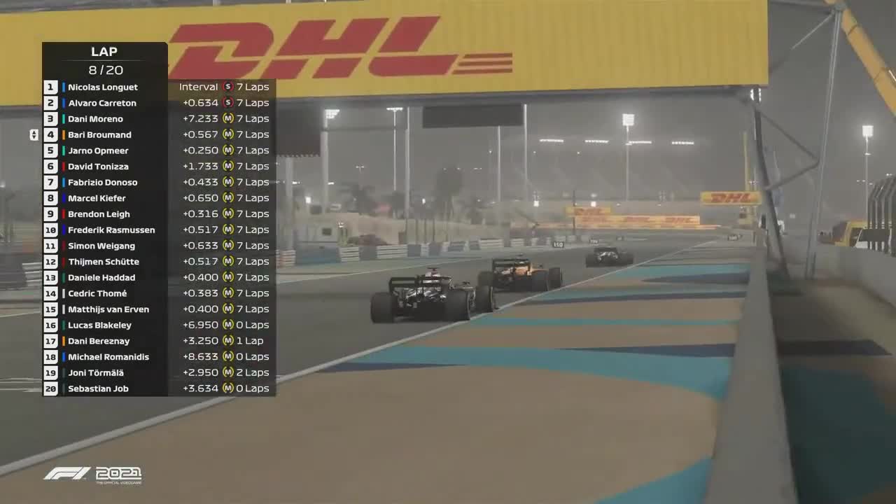 F1 competition system
