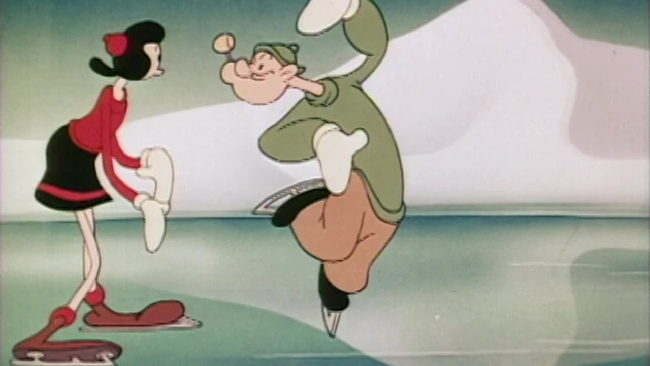 Popeye the Sailor - 1947x02 - I'll Be Skiing Ya