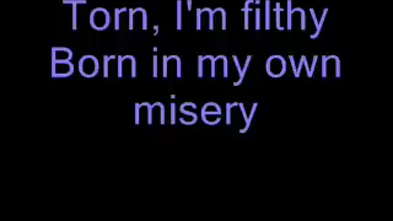 Creed Torn With Lyrics
