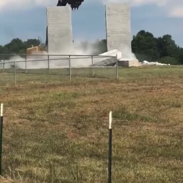 Georgia Guidestones have now been completely demolished