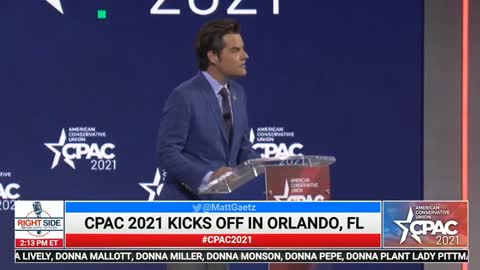 Matt Gaetz CPAC 2021