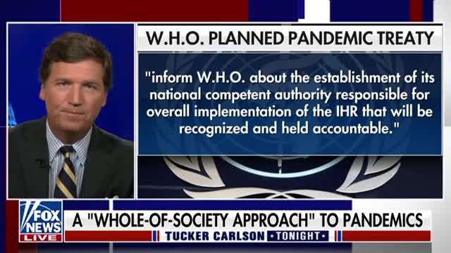 The Biden administration is very close to handing the World Health