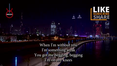 Sugar by Maroon 5 Acoustic Guitar Backing Track | Acoustic Karaoke