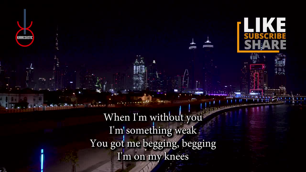 Sugar by Maroon 5 Acoustic Guitar Backing Track | Acoustic Karaoke