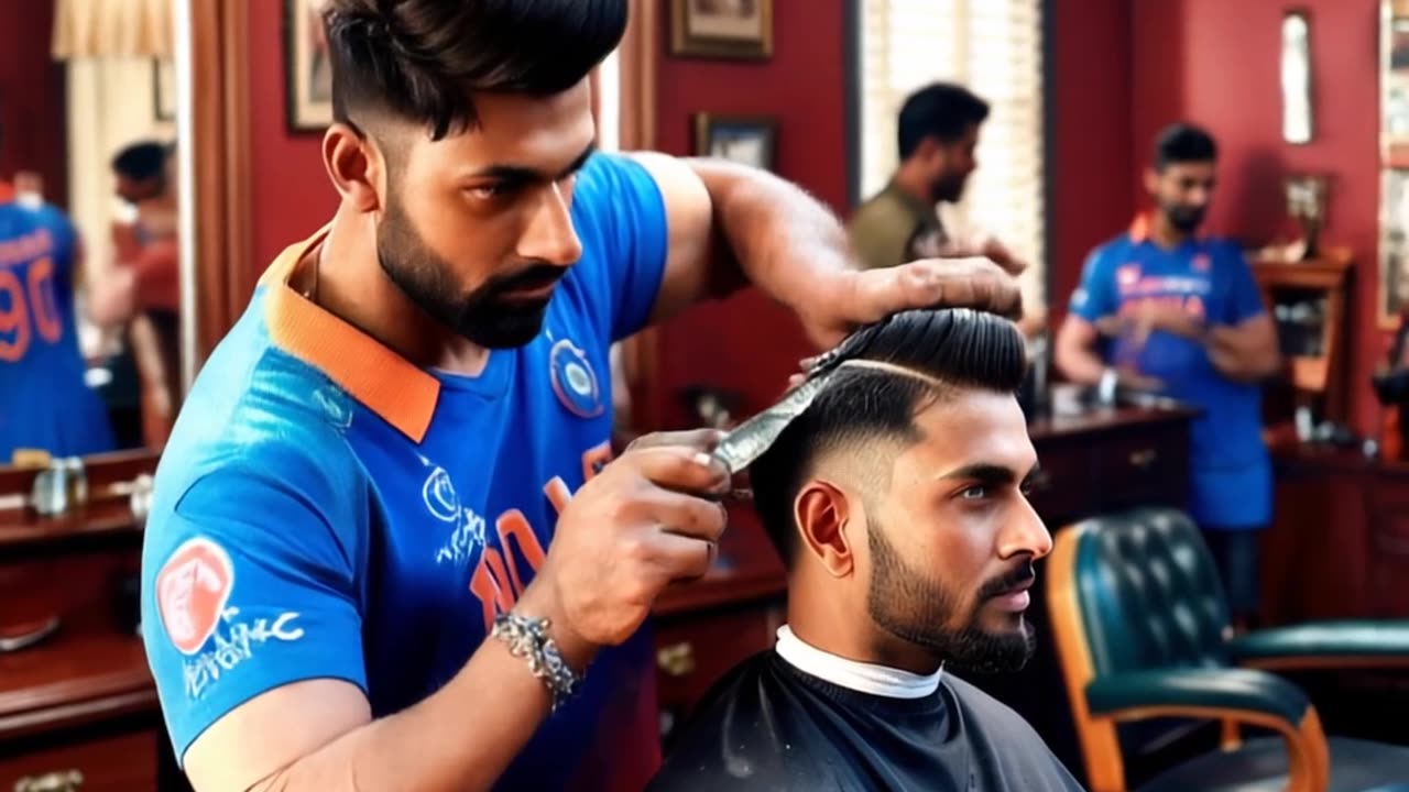 Virat Kohli Barber shop | Funny Bunny