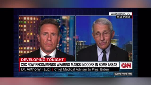 Fauci Changes His Story Again About The Vaccine.