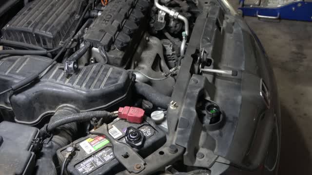 Honda 2004 Civic coolant leak detection