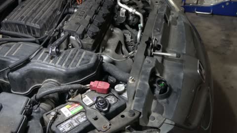 Honda 2004 Civic coolant leak detection