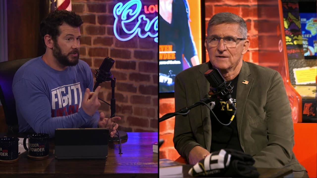 General Flynn and Steven Crowder Clip