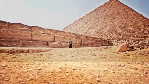 Impossible enterance into Giza pyramids found