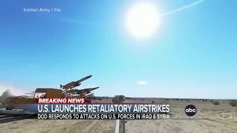 US launches retaliatory airstrike in Syria #NEWS #FOX