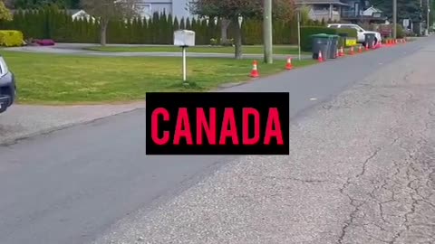 USA-Canada crossing border