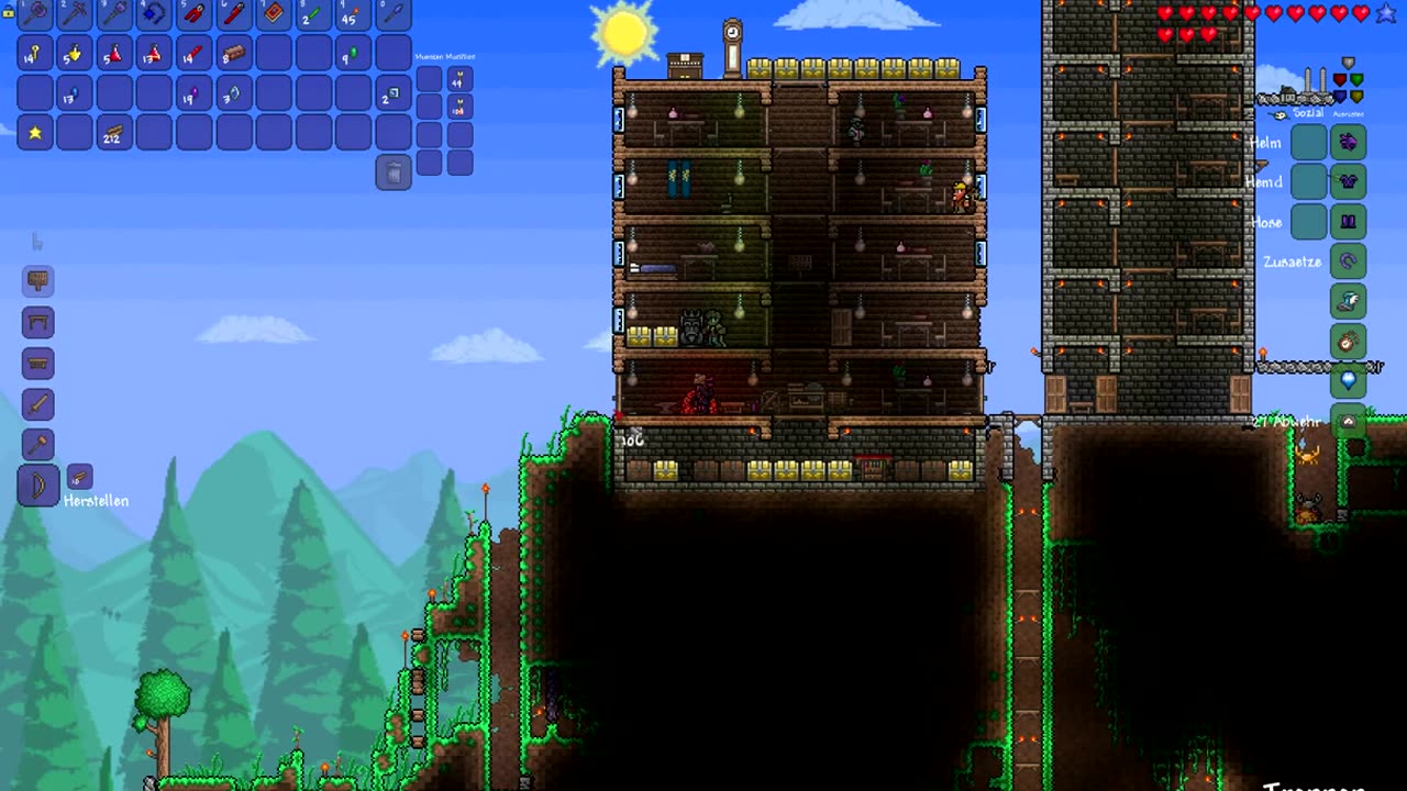 lets play terraria together part 11 Ich sag nur Fresse!!