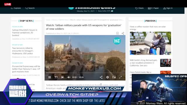 -Build Back Better...Afghanistan Monkeywerx - Sitrep 11-15-21