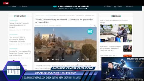 -Build Back Better...Afghanistan Monkeywerx - Sitrep 11-15-21