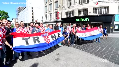 SP Rusija: Hrvatski i brazilski navijači okupirali Liverpool