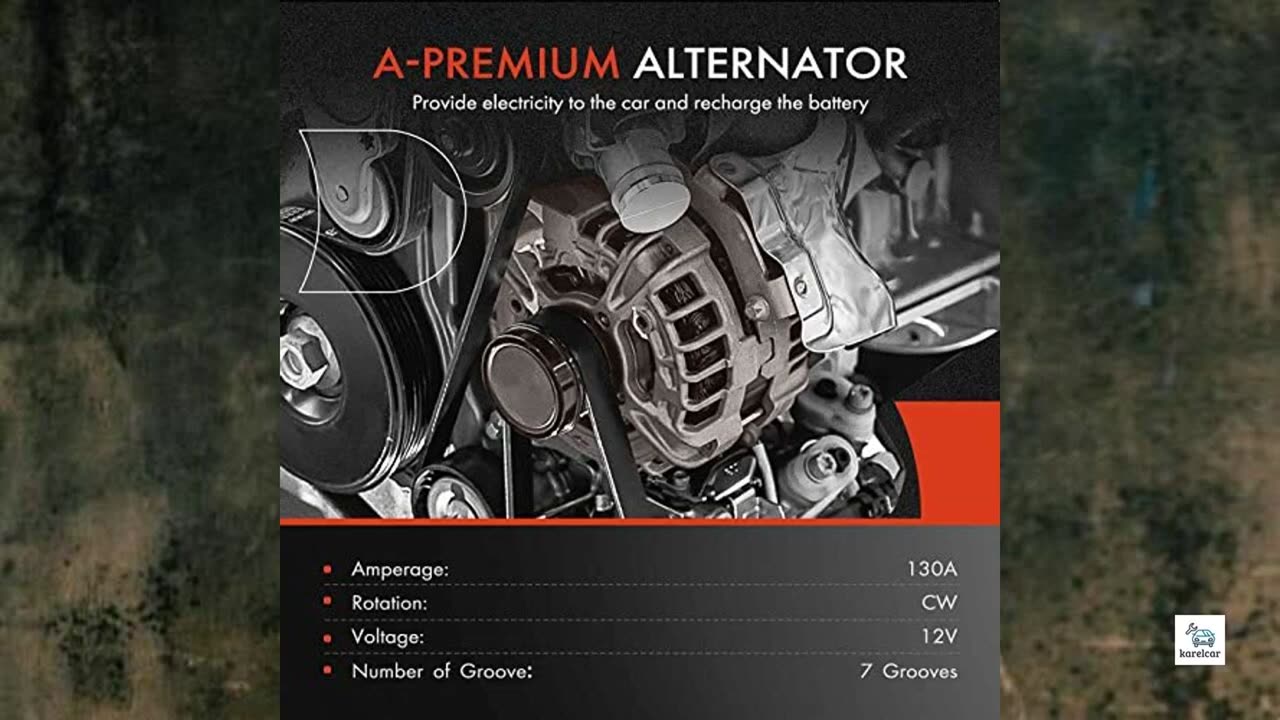 A-Premium Alternator Alternator Compatible with Toyota Highlander 2008-2013,