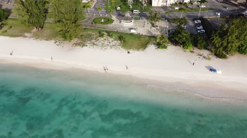 Beaching Barbados