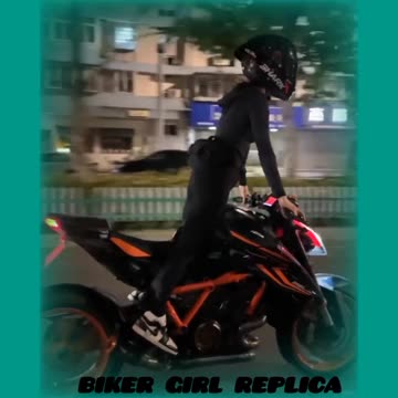 Biker Girl Replica Part 73