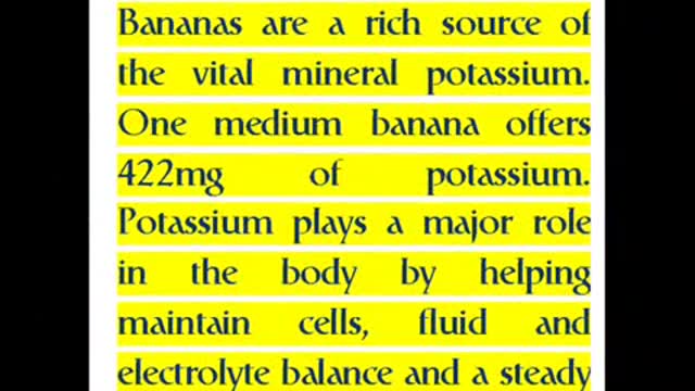 Easy way to lose belly fat with cool banana drink