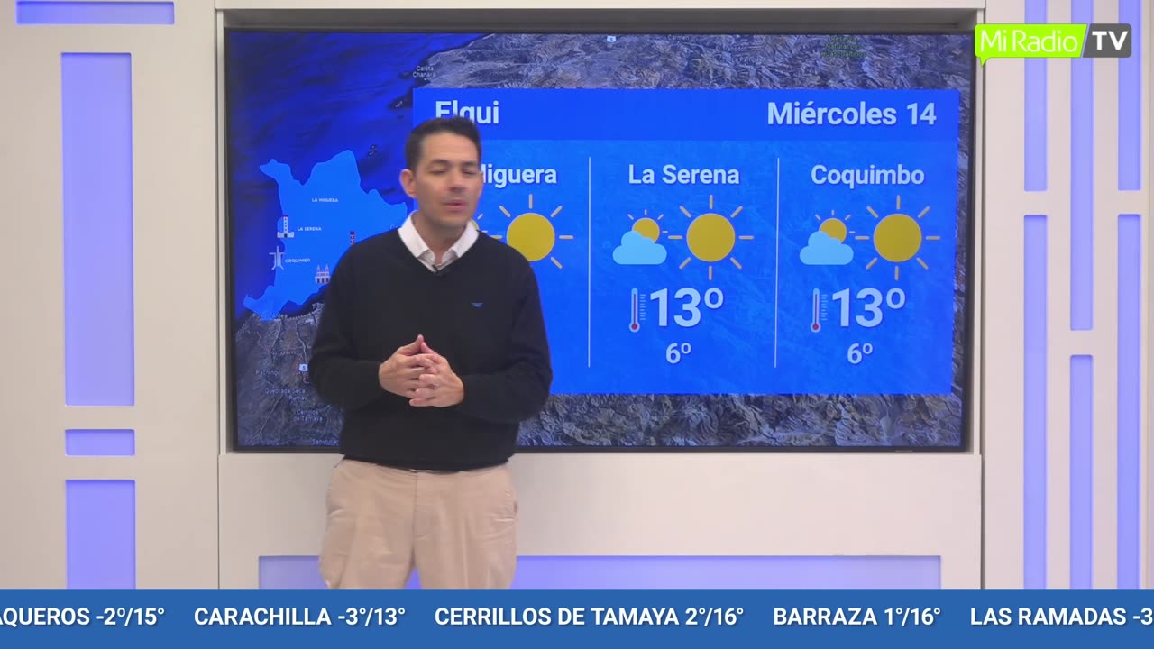 EL TIEMPO EN LA REGIÓN - MIÉRCOLES 14 DE JUNIO