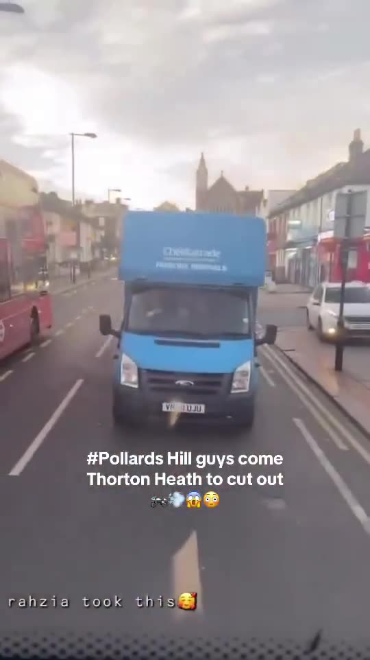 Happened in Thornton heath where a guy on moped was holding a machete